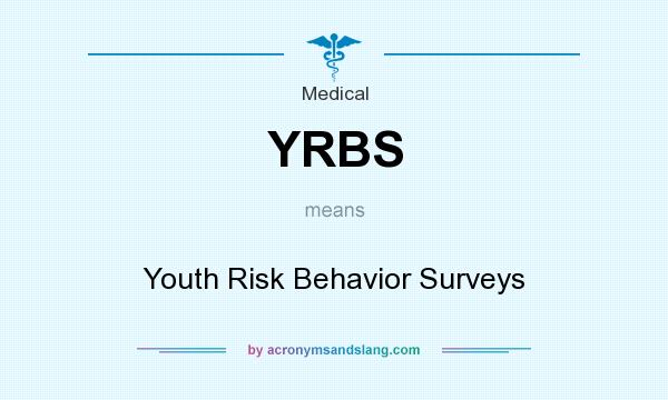 What does YRBS mean? It stands for Youth Risk Behavior Surveys