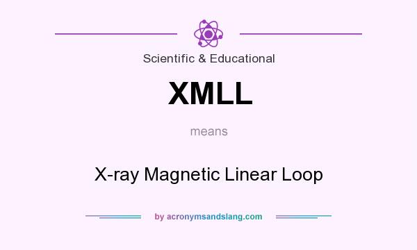 What does XMLL mean? It stands for X-ray Magnetic Linear Loop
