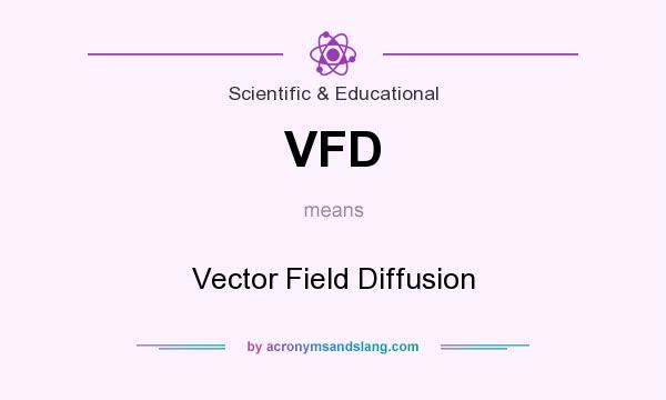 What does VFD mean? It stands for Vector Field Diffusion