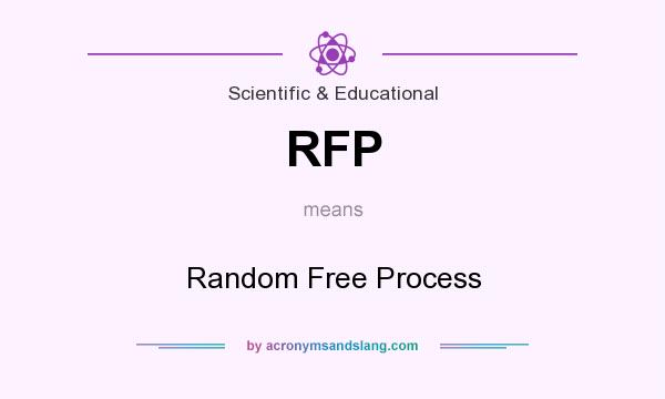 What does RFP mean? It stands for Random Free Process