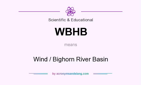 What does WBHB mean? It stands for Wind / Bighorn River Basin
