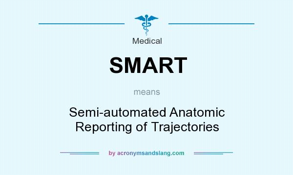 What does SMART mean? It stands for Semi-automated Anatomic Reporting of Trajectories