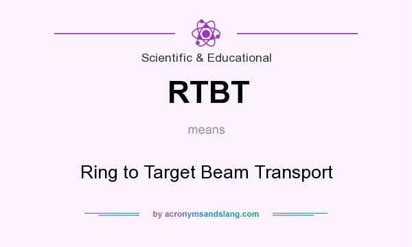 What does RTBT mean? It stands for Ring to Target Beam Transport