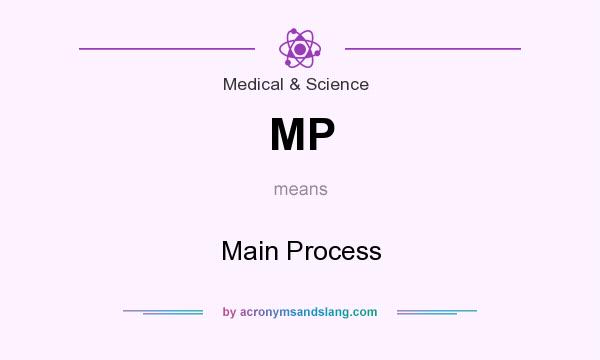 What does MP mean? It stands for Main Process