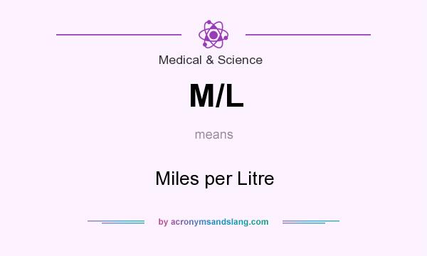 What does M/L mean? It stands for Miles per Litre