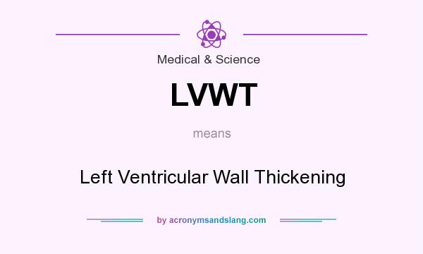 What does LVWT mean? It stands for Left Ventricular Wall Thickening