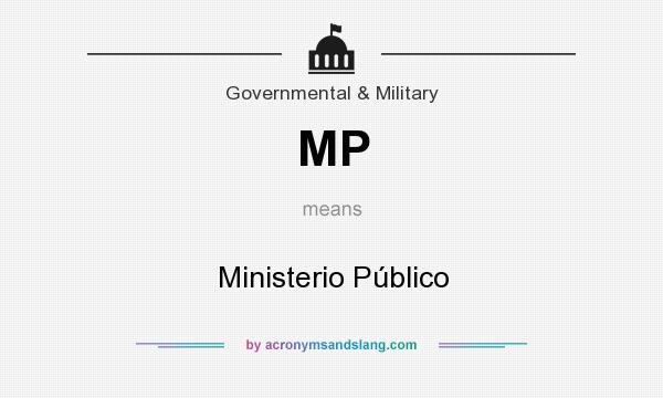 What does MP mean? It stands for Ministerio Público