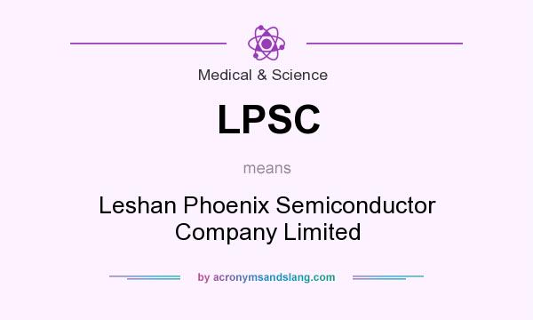 What does LPSC mean? It stands for Leshan Phoenix Semiconductor Company Limited
