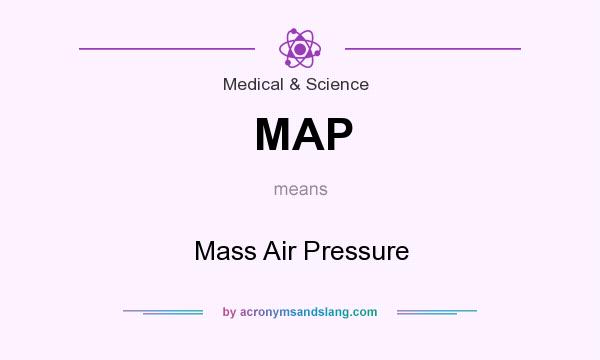 What does MAP mean? It stands for Mass Air Pressure