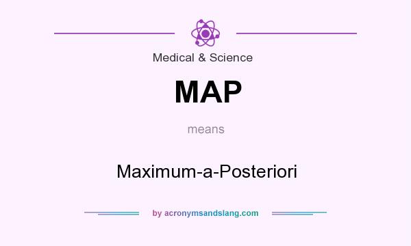 What does MAP mean? It stands for Maximum-a-Posteriori