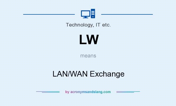 What does LW mean? It stands for LAN/WAN Exchange