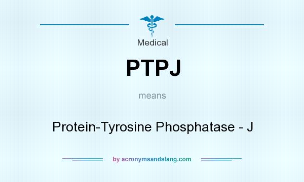 What does PTPJ mean? It stands for Protein-Tyrosine Phosphatase - J