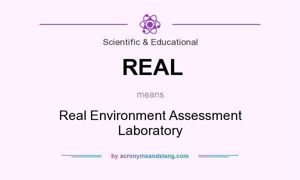 What does REAL mean? It stands for Real Environment Assessment Laboratory