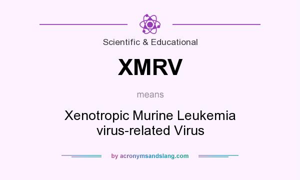 What does XMRV mean? It stands for Xenotropic Murine Leukemia virus-related Virus