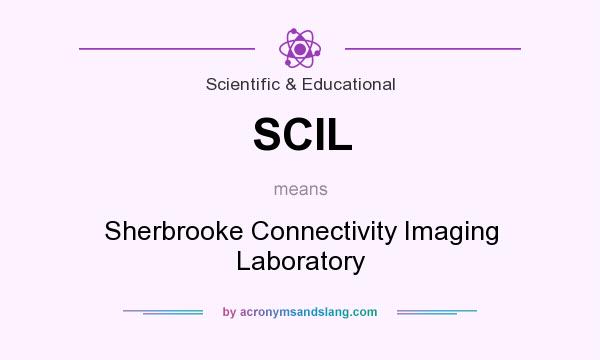 What does SCIL mean? It stands for Sherbrooke Connectivity Imaging Laboratory