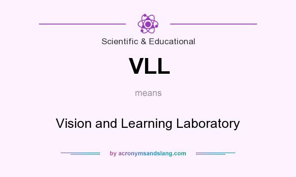 What does VLL mean? It stands for Vision and Learning Laboratory