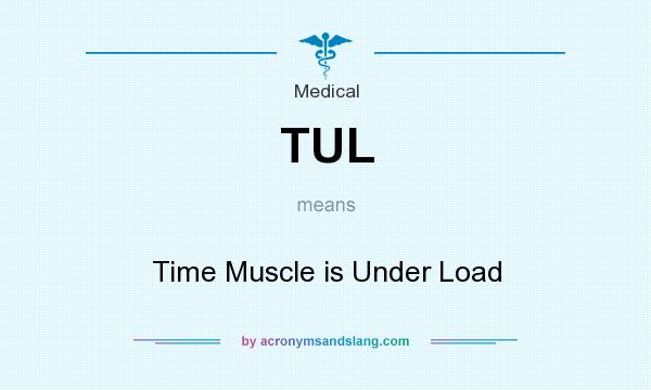 What does TUL mean? It stands for Time Muscle is Under Load