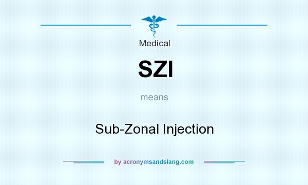 What does SZI mean? It stands for Sub-Zonal Injection