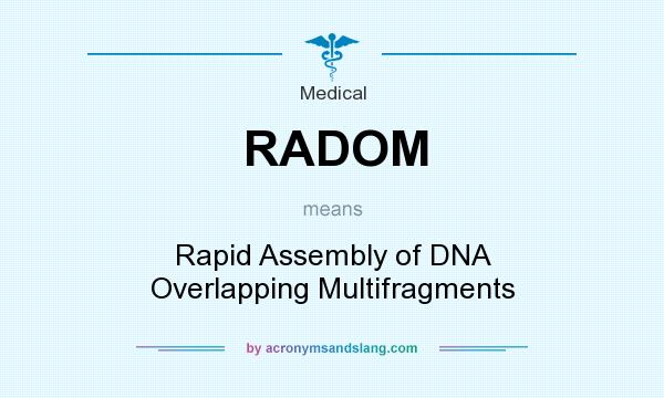 What does RADOM mean? It stands for Rapid Assembly of DNA Overlapping Multifragments