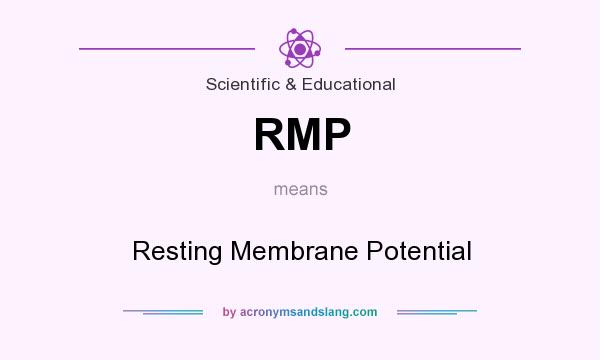 What does RMP mean? It stands for Resting Membrane Potential