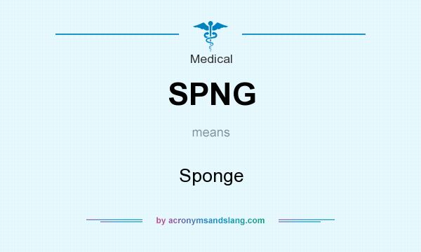 What does SPNG mean? It stands for Sponge