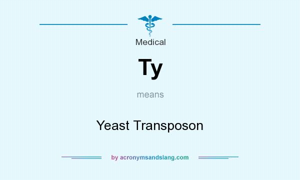 What does Ty mean? It stands for Yeast Transposon