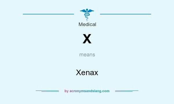 What does X mean? It stands for Xenax