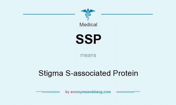 What does SSP mean? It stands for Stigma S-associated Protein