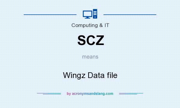 What does SCZ mean? It stands for Wingz Data file