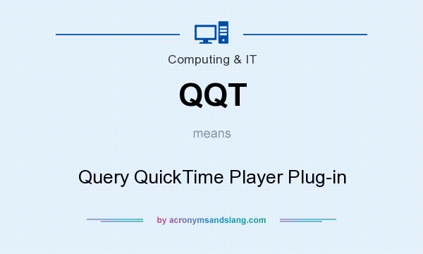 What does QQT mean? It stands for Query QuickTime Player Plug-in