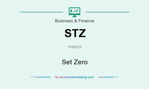 What does STZ mean? It stands for Set Zero