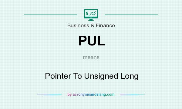 What does PUL mean? It stands for Pointer To Unsigned Long
