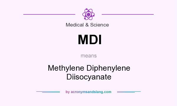 What does MDI mean? It stands for Methylene Diphenylene Diisocyanate