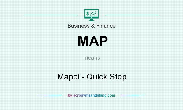 What does MAP mean? It stands for Mapei - Quick Step