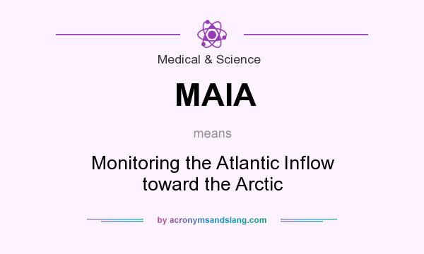 What does MAIA mean? It stands for Monitoring the Atlantic Inflow toward the Arctic