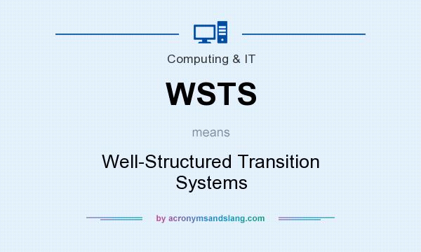 What does WSTS mean? It stands for Well-Structured Transition Systems