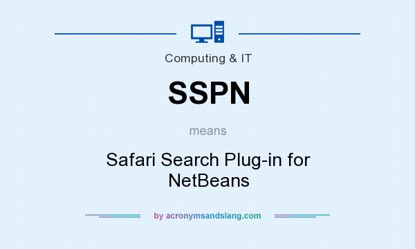 What does SSPN mean? It stands for Safari Search Plug-in for NetBeans