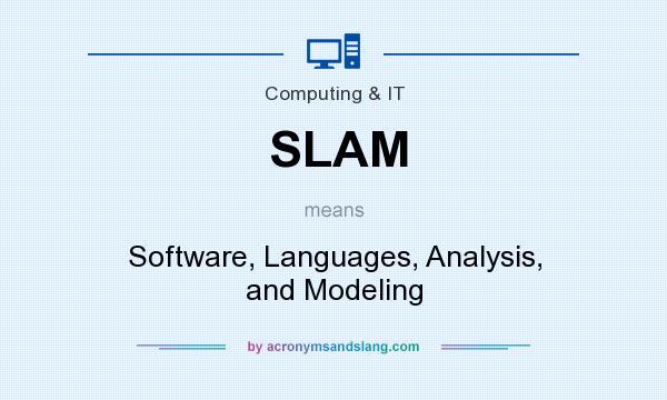 What does SLAM mean? It stands for Software, Languages, Analysis, and Modeling