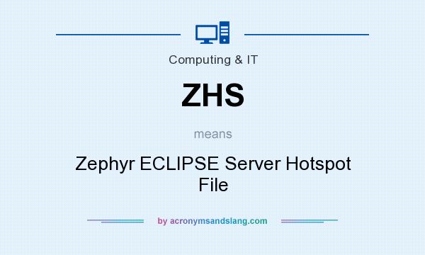 What does ZHS mean? It stands for Zephyr ECLIPSE Server Hotspot File