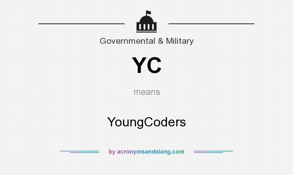 What does YC mean? It stands for YoungCoders