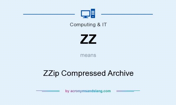 What does ZZ mean? It stands for ZZip Compressed Archive