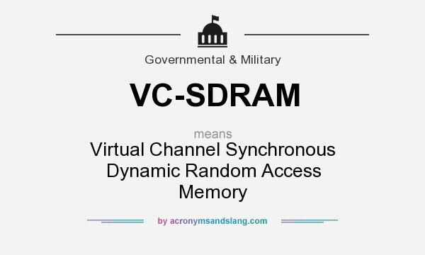 What does VC-SDRAM mean? It stands for Virtual Channel Synchronous Dynamic Random Access Memory
