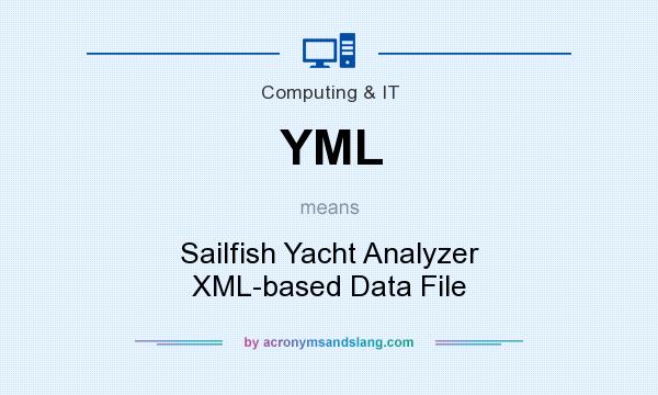 What does YML mean? It stands for Sailfish Yacht Analyzer XML-based Data File