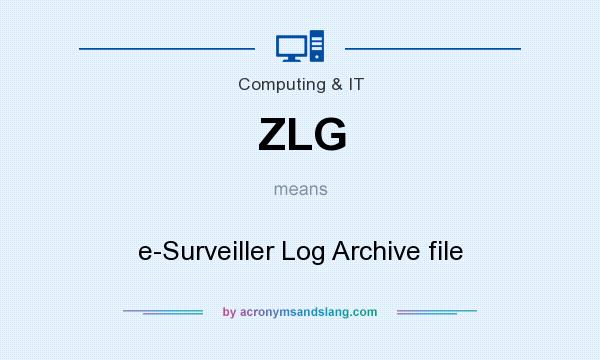 What does ZLG mean? It stands for e-Surveiller Log Archive file