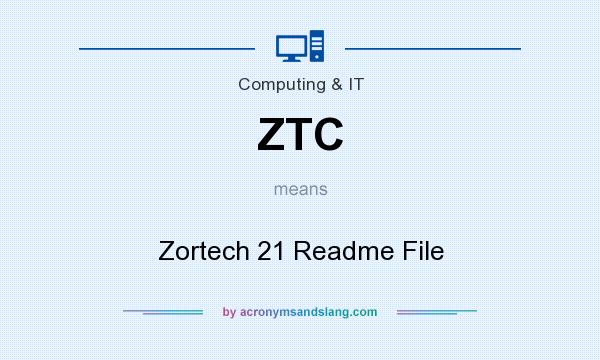 What does ZTC mean? It stands for Zortech 21 Readme File