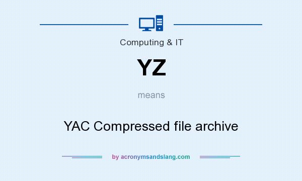 What does YZ mean? It stands for YAC Compressed file archive