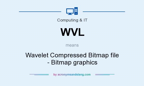 What does WVL mean? It stands for Wavelet Compressed Bitmap file - Bitmap graphics