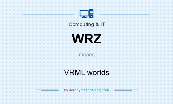 What does WRZ mean? It stands for VRML worlds