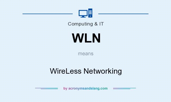 What does WLN mean? It stands for WireLess Networking