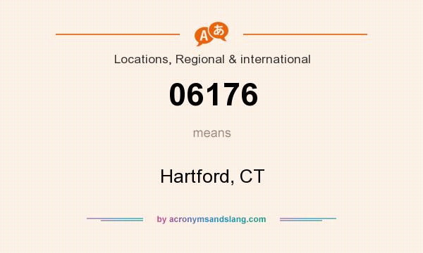 What does 06176 mean? It stands for Hartford, CT